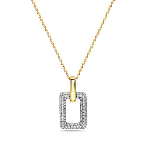 Bassali Olympia 14k  Two-Tone Gold Necklace PN12938XD