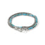 John Hardy Heishi Chain Wrap, Sterling Silver, Hardstones