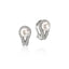 John Hardy Surf Earrings, Sterling Silver, Diamonds, Pearl EBP895042DI