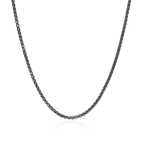 John Hardy Box Chain Necklace 2.7MM