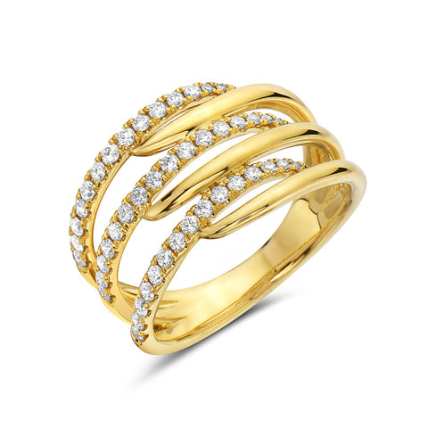 Bassali Sienna 14k Yellow Gold Fashion Ring RG14273D