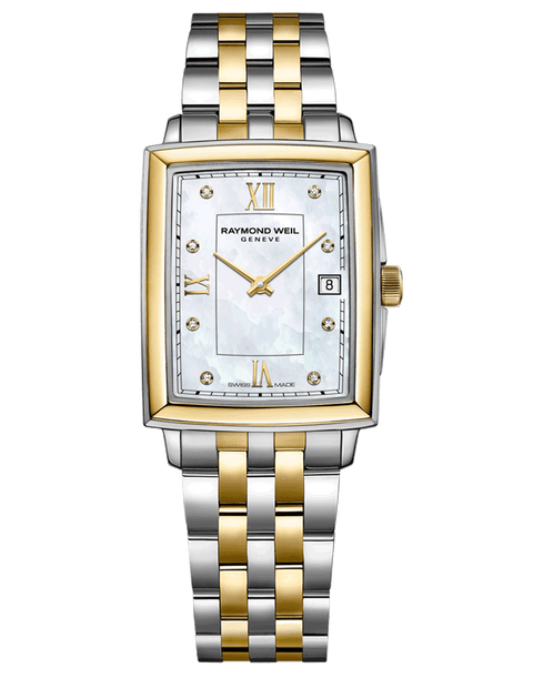 Raymond Weil Toccata Ladies Two-tone Gold Diamond Quartz Watch 5925-STP-00995