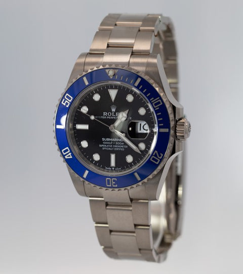 Rolex 18kt White Gold Submariner Date 126619LB “Cookie Monster” (41mm)