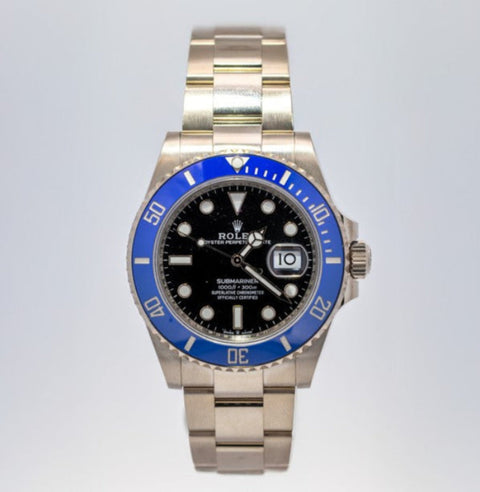 Rolex 18kt White Gold Submariner Date 126619LB “Cookie Monster” (41mm)