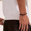 John Hardy Hook Clasp Bracelet, Leather, Silver, 5MM BU901250BL
