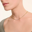John Hardy JH Essential Pavé Necklace, Gold, Diamonds, 2.5MM NGGX986982DI