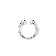 John Hardy Screwball Open Ring, Sterling Silver Billie Eilish and FINNEAS Collaboration RB43084