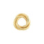 MIDAS Open Love Knot Stud Earrings on Post Back TM001487