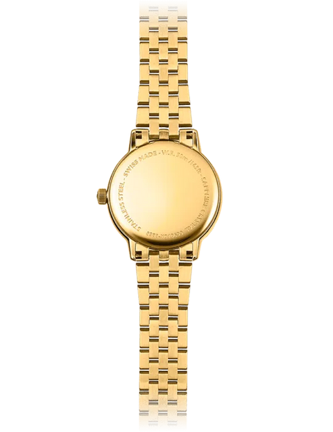 Raymond Weil Toccata Classic Ladies Gold Diamond Steel Watch 5985-P-97081