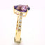 14KT YELLOW GOLD AMETHYST RING 200-04238