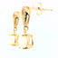 14KT YELLOW GOLD OPAL EARRINGS 210-03275