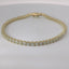 14K Yellow Gold Diamond Line Bracelet