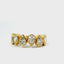 14KT YELLOW GOLD PEAR SHAPE DIAMOND BAND 130-01719