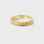 3.6MM 14KT YELLOW GOLD HAND ENGRAVED RING WITH MILGRAIN 400-08229