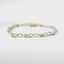 14K Yellow and White Gold Diamond Bracelet