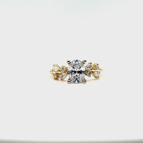 Aster Diamond Engagement Ring