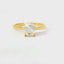 14KT YELLOW GOLD 1CT EMERALD CUT SOLITAIRE RING KR34438-EM-100-VJ