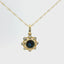 14KT SAPPHIRE PENDANT 231-00308