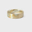 6MM YELLOW GOLD AND STERLING SILVER MOKUME GANE RING 675-00196