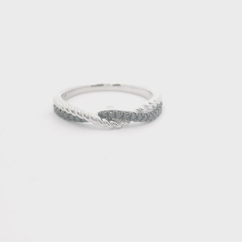 Gold & Black Diamond Fashion Band
