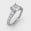 Fana Contemporary Diamond Ring With Openwork Band 3183