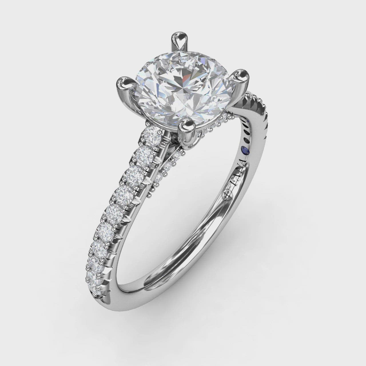 Beautiful 14K solid white gold 1.25 Carat princess cut diamond engagem –  ASparklingWorld
