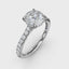 Fana Classic Round Cut Solitaire With Hidden Halo 3024