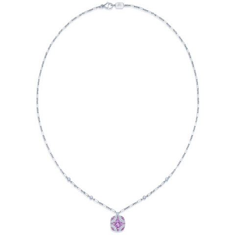 KWIAT Argyle Collection Amethyst and Diamond Necklace N-28688-0-AMEDIA-18KW