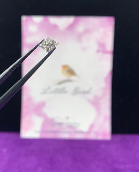 1.70 carat Princess Cut Natural Diamond - Chalmers Jewelers