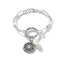 John Hardy Padma Amulet Keyring Bracelet BU900853
