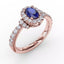 Fana Pure Perfection Sapphire and Diamond Ring 1604