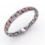 Fana Wave Ruby and Diamond Bracelet 1492