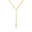 MIDAS 14k Gold Paperclip Lariat Diamond Accent Necklace MF037675