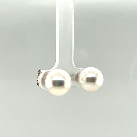 White South Sea Pearl Stud Earring