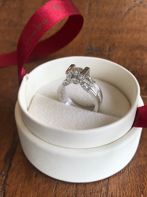 Custom Engagement Ring Example
