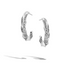 John Hardy Twisted Hoop Earrings EBS9003354BLSBN