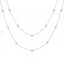 KWIAT Diamond Strings Station Necklace N-DIASTRSING18-GROUP-18KW