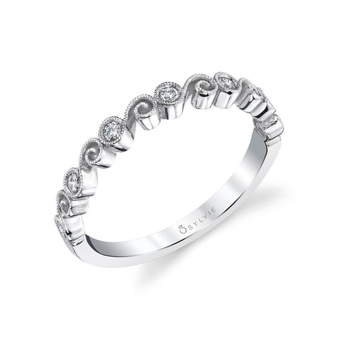 Sylvie Stackable Band - B0074 - Chalmers Jewelers