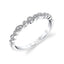 Stackable Wedding Band B0078-WG - Chalmers Jewelers