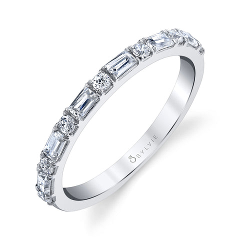 Stackable Band B0088-WG - Chalmers Jewelers
