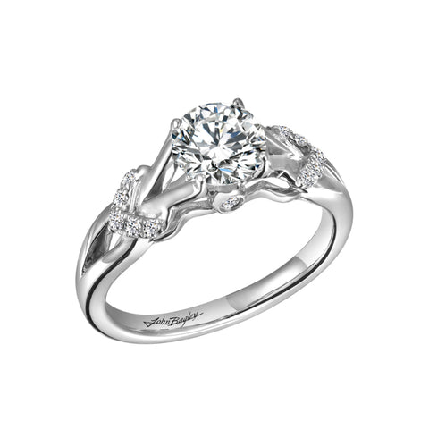 Classic Engagement Ring With Split Shank #248240 - Chalmers Jewelers