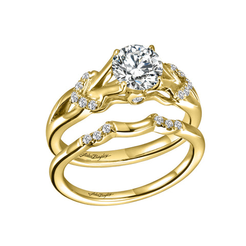 Classic Engagement Ring With Split Shank #248240 - Chalmers Jewelers