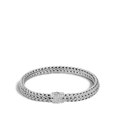 Classic Chain Bracelet with Diamonds - Chalmers Jewelers