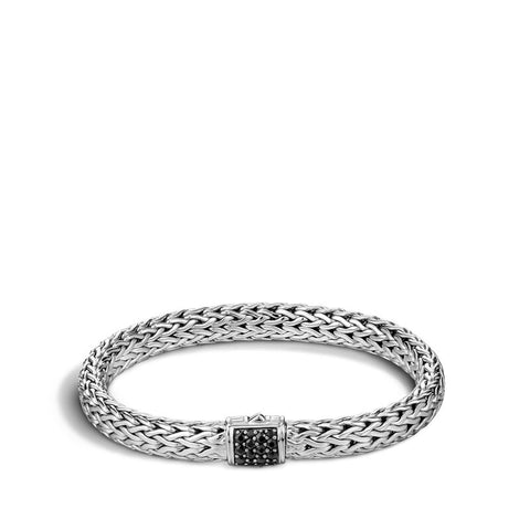Chain Bracelet with Black Sapphire - Chalmers Jewelers