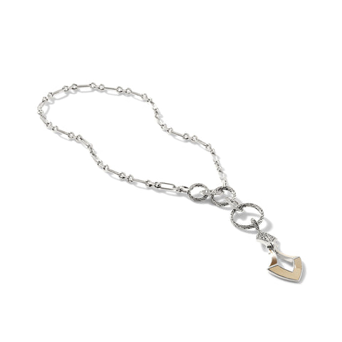 John Hardy Mamuli Amulet Keyring Necklace NUZ900826