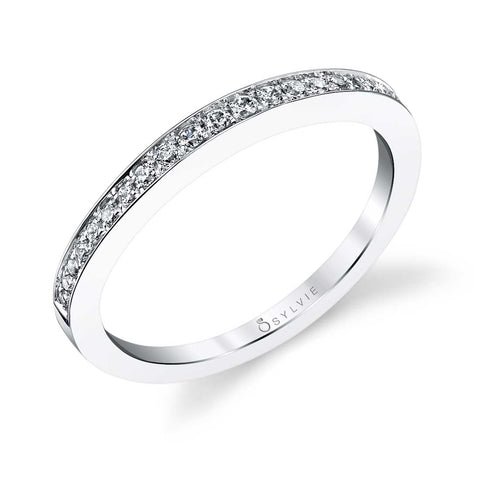 Classic Channel Set Wedding Band BS1082 - Chalmers Jewelers