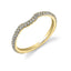 Classic Curved Wedding Band BSY630 - Chalmers Jewelers