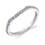 Classic Curved Wedding Band BSY892 - Chalmers Jewelers