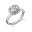 Cushion Cut Engagement Ring SY756 - Chalmers Jewelers