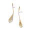 John Hardy Bamboo Woven Drop Earrings EG50102